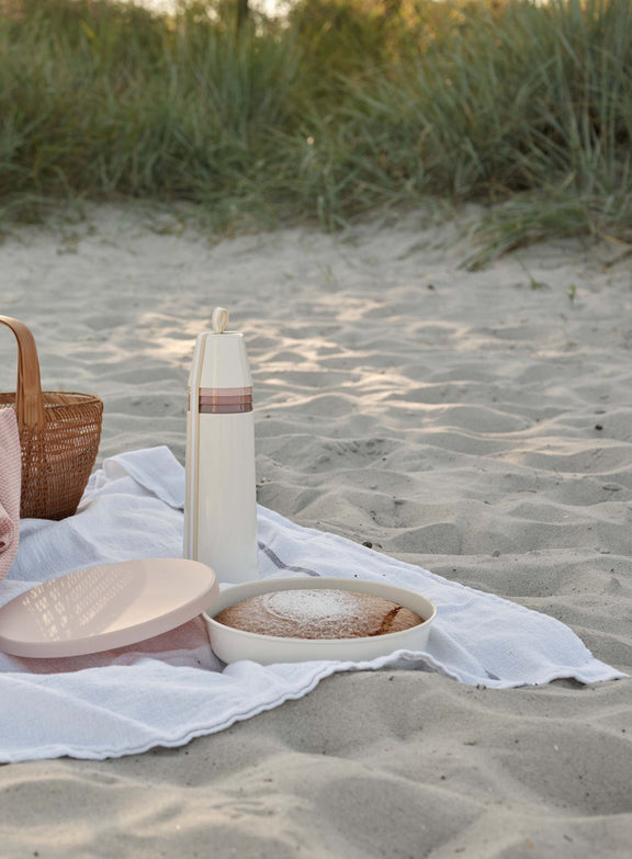 PICNIC Vacuum Insulated Bottle With 4 Cups - Blossom