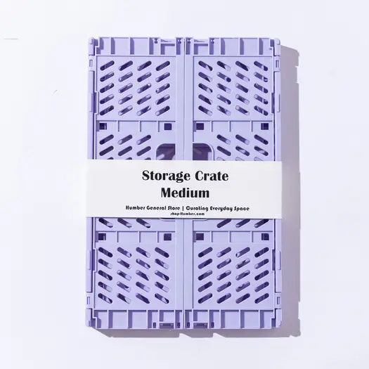 Humber Medium Storage Crate - Lavender