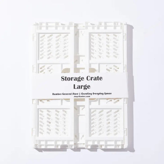 Humber Large Storage Crate - White