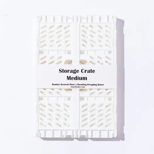 Humber Medium Storage Crate - White