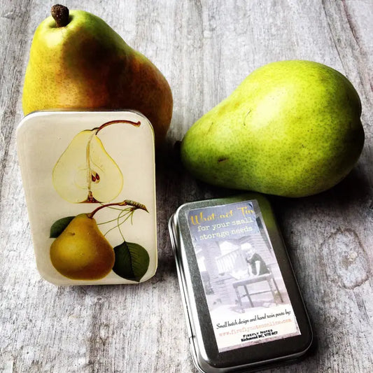 Storage Tin - Botanical Pear (Large)